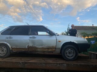 2003 Lada (ВАЗ) 21099, серебристый, 50000 рублей, вид 2