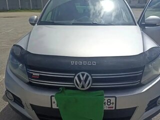 2012 Volkswagen Tiguan I Рестайлинг, серебристый, 910000 рублей, вид 1