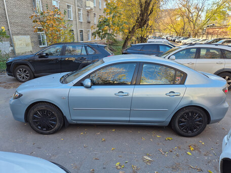 2008 Mazda 3 I (BK) Рестайлинг, серый, 645000 рублей, вид 2