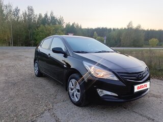 2016 Hyundai Solaris I Рестайлинг, чёрный, 880000 рублей, вид 3