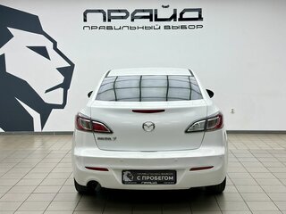 2012 Mazda 3 II (BL) Рестайлинг, белый, 1060000 рублей, вид 4