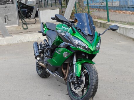 2020 Kawasaki Ninja 1000 SX, зелёный, 1099000 рублей, вид 1
