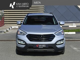 2013 Hyundai Santa Fe III, серебристый, 1748000 рублей, вид 3