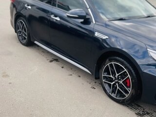2018 Kia Optima IV Рестайлинг, синий, 1850000 рублей, вид 2