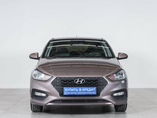 2019 Hyundai Solaris II, коричневый, 1499000 рублей, вид 2