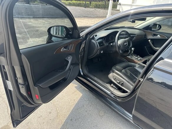2014 Audi A6 IV (C7), чёрный, 1490000 рублей - вид 6