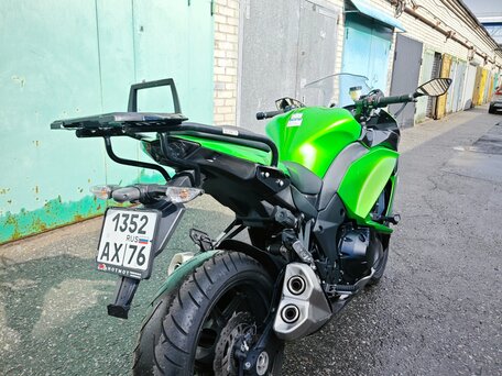 2017 Kawasaki Ninja 1000 SX, зелёный, 859000 рублей, вид 4