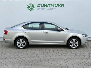 2014 Skoda Octavia III (A7), серебристый, 1350000 рублей, вид 4