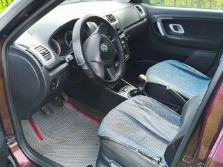 2009 Skoda Fabia II, пурпурный, 250000 рублей, вид 5