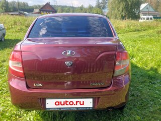2013 Lada (ВАЗ) Granta I, красный, 340000 рублей, вид 4