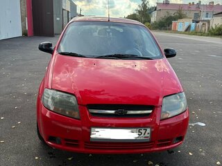 2007 Chevrolet Aveo I, красный, 330000 рублей, вид 1