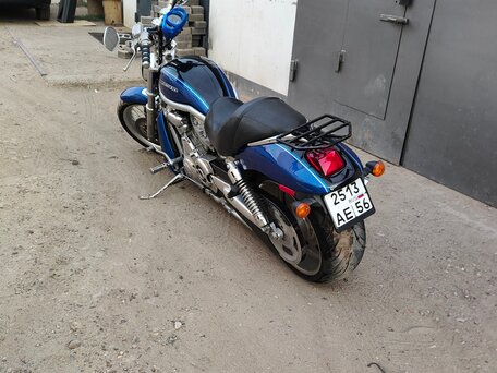 2008 Harley-Davidson V-Rod, синий, 850000 рублей, вид 2