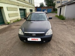 2007 Lada (ВАЗ) Priora I, чёрный, 175000 рублей, вид 2