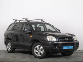 2008 Hyundai Santa Fe Classic Classic, чёрный, 889000 рублей, вид 1