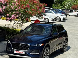2021 Jaguar F-Pace I Рестайлинг, синий, 4990000 рублей, вид 1