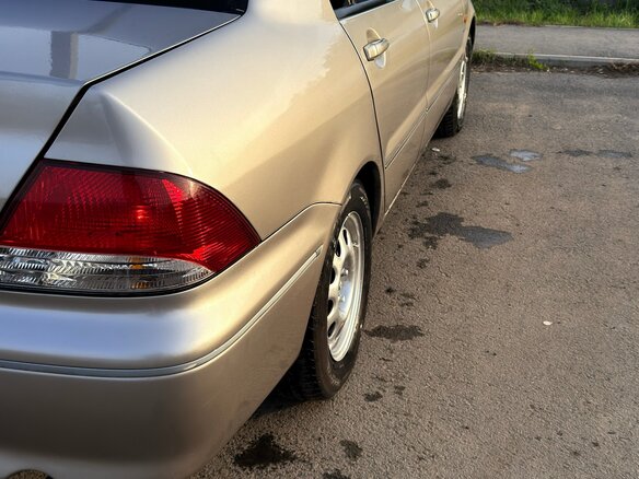 2001 Mitsubishi Lancer Cedia IX, серый, 420000 рублей - вид 8
