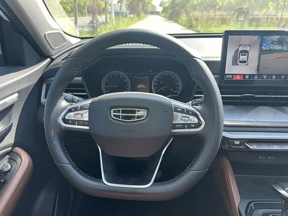 2021 Geely Vision X6 II Рестайлинг 2, белый - вид 12