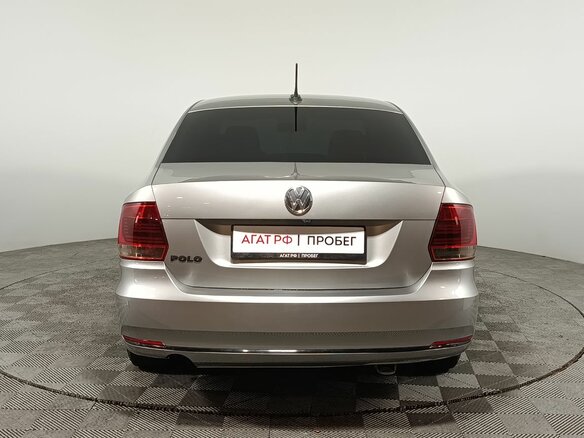 2020 Volkswagen Polo V Рестайлинг, серый, 1040000 рублей - вид 5