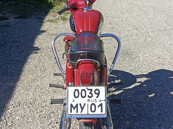 1968 Jawa 350/360, красный, 350000 рублей - вид 5