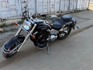 2003 Yamaha XVS400 Drag Star, чёрный, 359000 рублей, вид 1