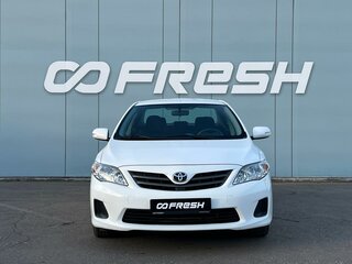 2012 Toyota Corolla X (E140, E150) Рестайлинг, белый, 1199000 рублей, вид 3
