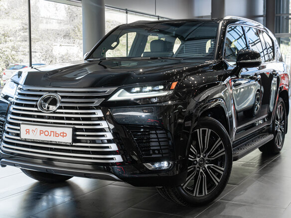 2026 Lexus LX 500d IV, чёрный, 19790000 рублей