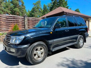2006 Toyota Land Cruiser 100 Series Рестайлинг 2, чёрный, 3200000 рублей, вид 2