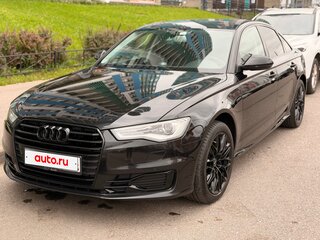 2015 Audi A6 IV (C7) Рестайлинг, чёрный, 1980000 рублей, вид 1