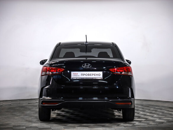 2020 Hyundai Solaris II Рестайлинг, чёрный, 1749000 рублей - вид 5