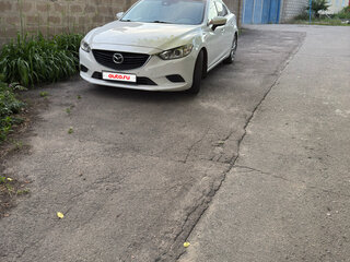 2016 Mazda 6 III (GJ) Рестайлинг, белый, 1690000 рублей, вид 2