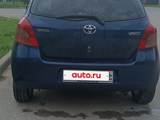 2007 Toyota Yaris II, синий, 360000 рублей, вид 4