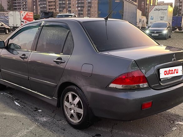 2007 Mitsubishi Lancer IX Рестайлинг, серый, 210000 рублей - вид 4