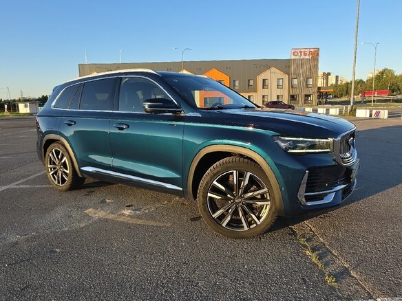 2023 Geely Monjaro (Xingyue L) I, синий - вид 5