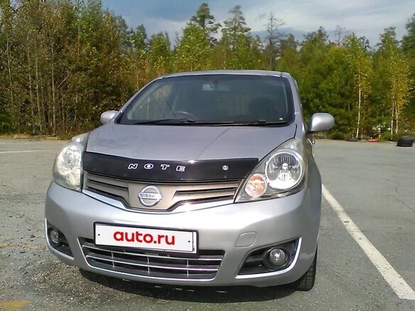 2010 Nissan Note I Рестайлинг, серый, 505000 рублей - вид 6