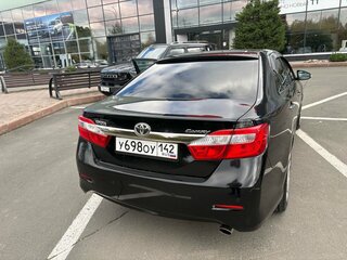 2012 Toyota Camry VII (XV50), чёрный, 1549000 рублей, вид 3
