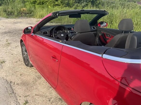 2008 Volkswagen Eos I, красный, 1280000 рублей - вид 6