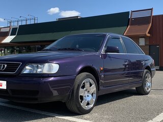 1996 Audi A6 I (C4), фиолетовый, 550000 рублей, вид 1