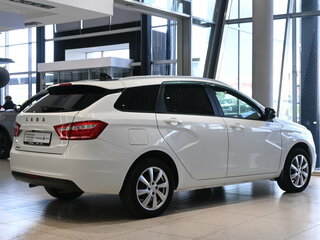 2021 Lada (ВАЗ) Vesta SW I, белый, 939000 рублей, вид 4