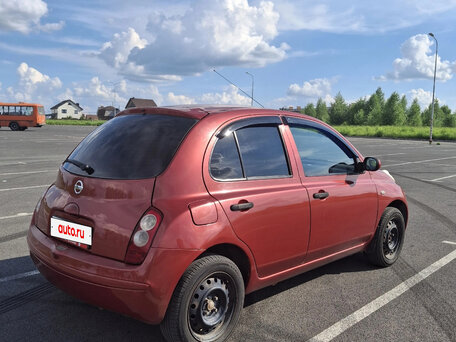 2006 Nissan Micra III (K12), красный, 285000 рублей, вид 4