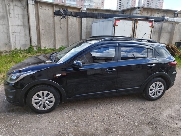 2018 Kia Rio X-Line IV, чёрный, 1389000 рублей - вид 14