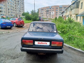 2007 Lada (ВАЗ) 2107, зелёный, 60000 рублей, вид 2