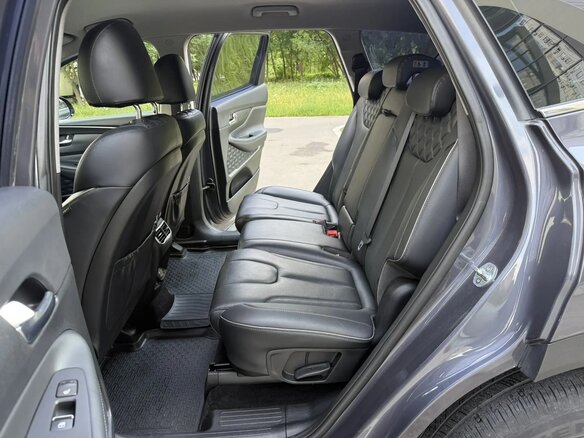 2021 Hyundai Santa Fe IV Рестайлинг, синий - вид 33