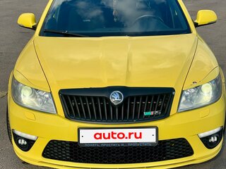 2012 Skoda Octavia RS II Рестайлинг, жёлтый, 1100000 рублей, вид 2