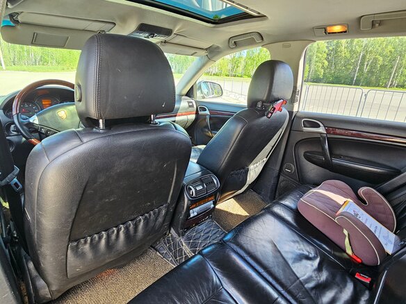 2004 Porsche Cayenne I (955), серый - вид 17