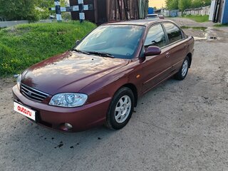 2007 Kia Spectra I Рестайлинг 2, красный, 449000 рублей, вид 1
