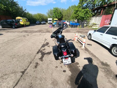 2011 Yamaha XVS950, чёрный, 650000 рублей, вид 2