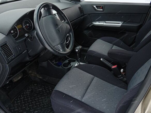 2008 Hyundai Getz I Рестайлинг, бежевый, 465000 рублей - вид 4