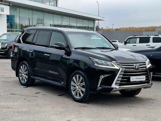 2017 Lexus LX 570 III Рестайлинг 2, чёрный, 6890000 рублей, вид 3