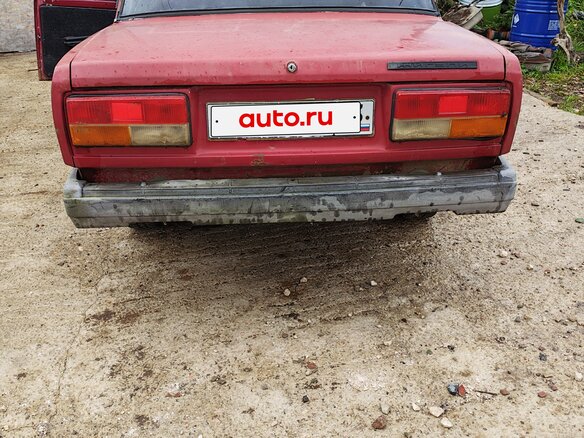 2000 Lada (ВАЗ) 2107, красный, 51000 рублей - вид 2