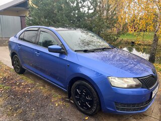 2017 Skoda Rapid I, синий, 750000 рублей, вид 3